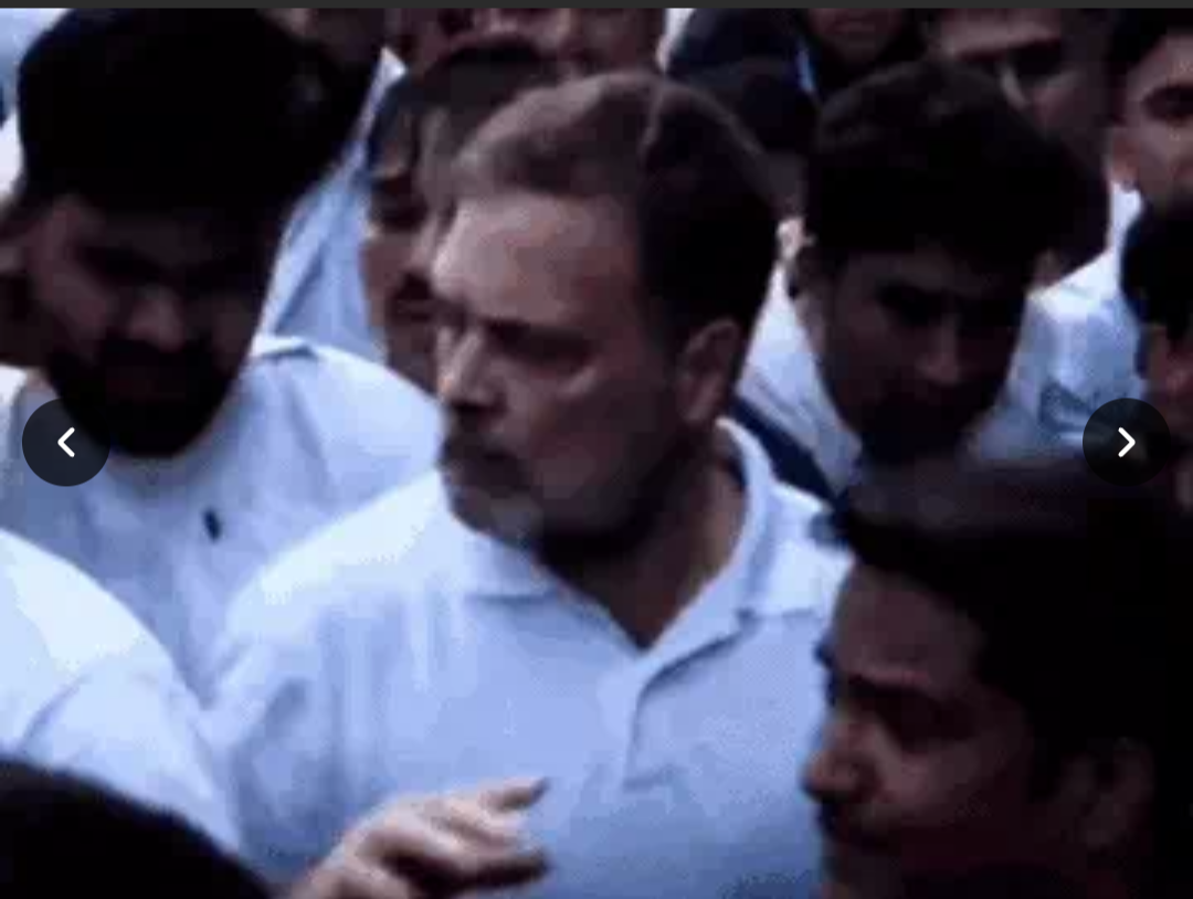 सुप्रीम कोर्ट ने राहुल गांधी को नोटिस जारी किया:12 अक्टूबर के मार्च में गर्भवती पत्रकार को धक्का देने का आरोप; दावा- कंधे से पकड़कर खींचा