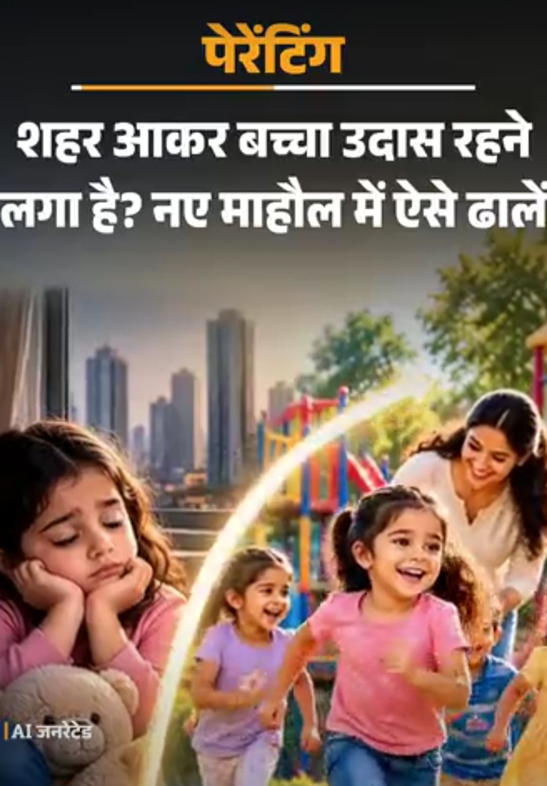 पेरेंटिंग- शहर में आकर बच्चा अकेला हो गया है:दादा-दादी की याद में हर वक्त उदास रहता है, उसे इस नए माहौल में कैसे ढालें